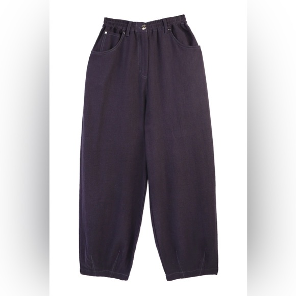 L.F.Markey Fergus Trouser - Navy - Picture 1 of 3